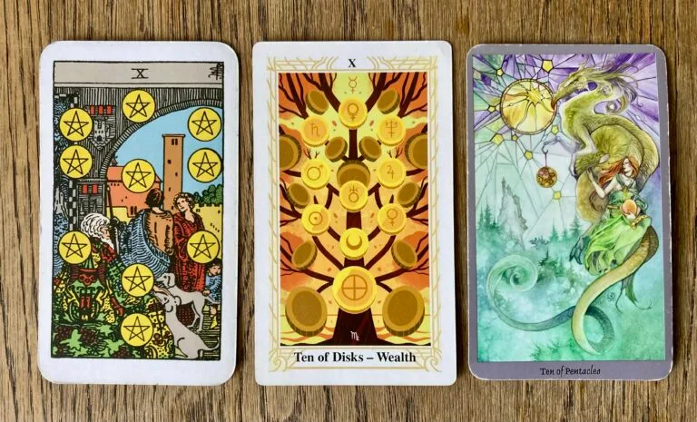 10 of Pentacles as Feelings